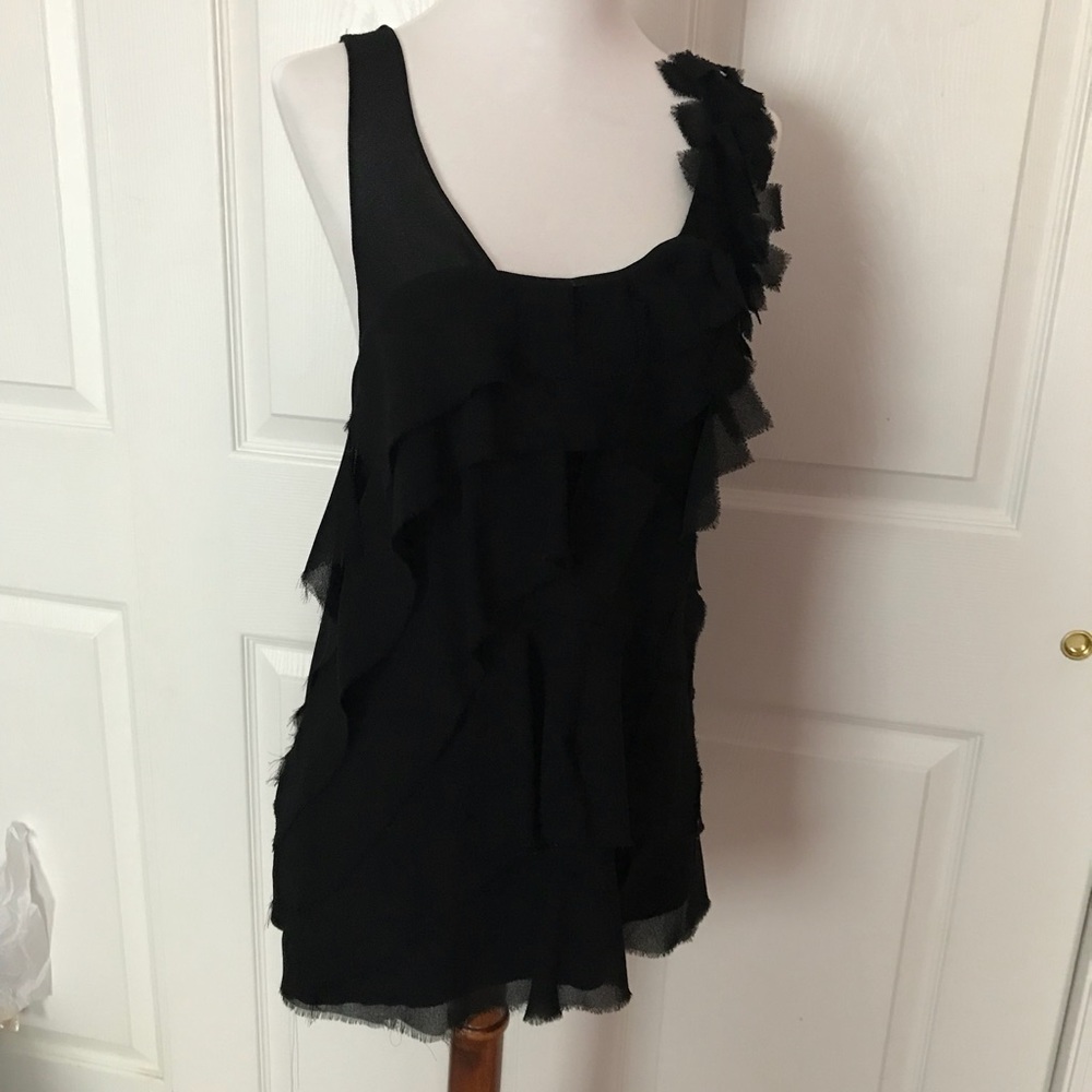 Anthropologie black tank